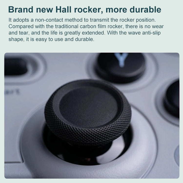 八位堂 SN30 Pro 蓝牙游戏手柄霍尔版 适用于Switch / Steam / PC / 安卓（灰色）