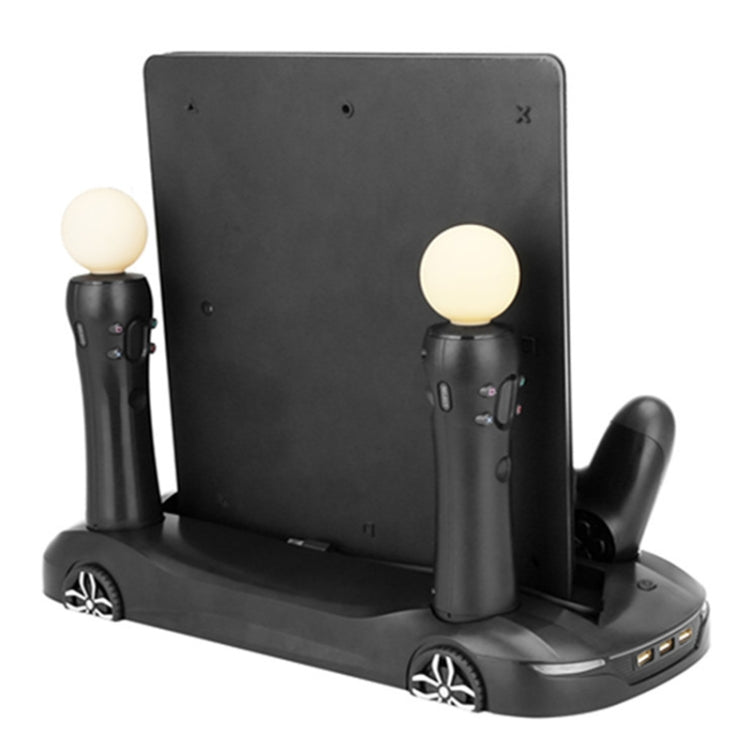 Multi-function Host Machine Dissipate Heat Charging Base Holder for PS4 Pro / Slim