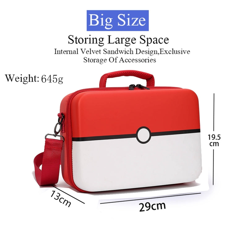 Game Host Storage Shoulder Bag For Switch, with Small Bag