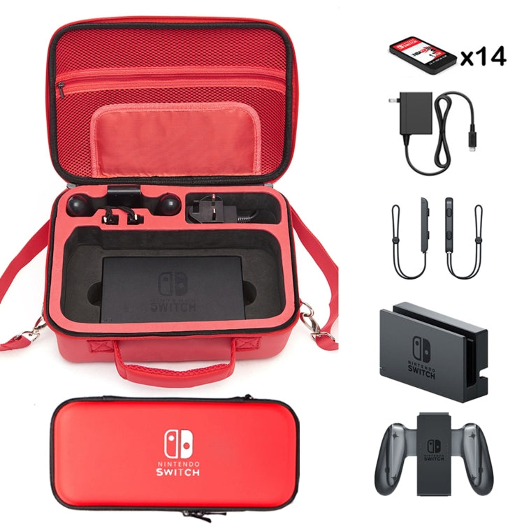 Game Host Storage Shoulder Bag For Switch, with Small Bag