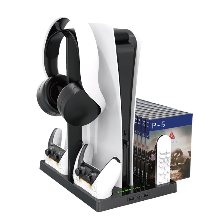 OIVO IV-P5246 Multi-Functional Charging Stand With Cooling Fan For Sony PS5