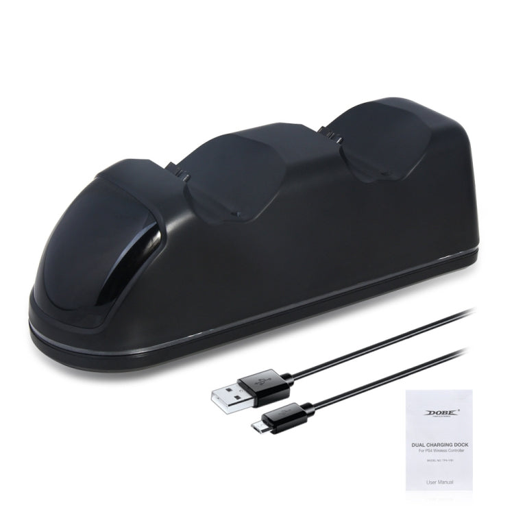 DOBE TP4-1781 Wireless Controller Dual Charging Dock LED Charger Handle Charger for  PS4 / Slim / Pro