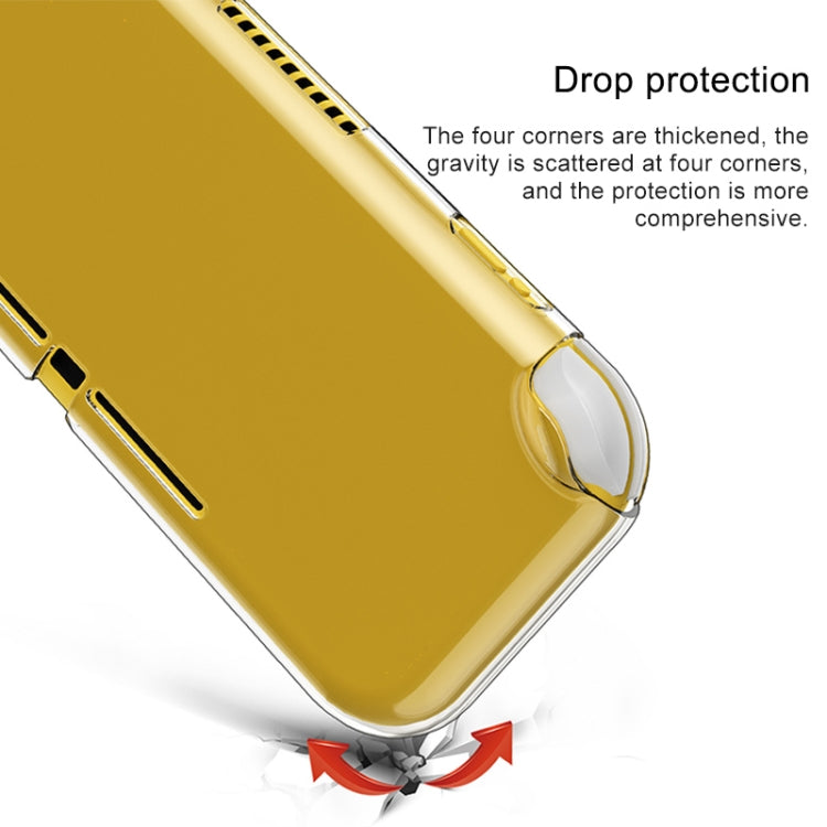 Shockproof TPU Transparent Crystal Soft Protective Case for Switch Lite