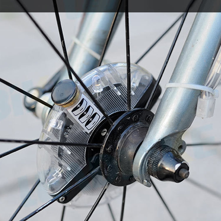 A108 Bicycle Decor Waterproof Flower Drum Lamp Dazzle Warning Lamp, Size: 9.5*1.7cm