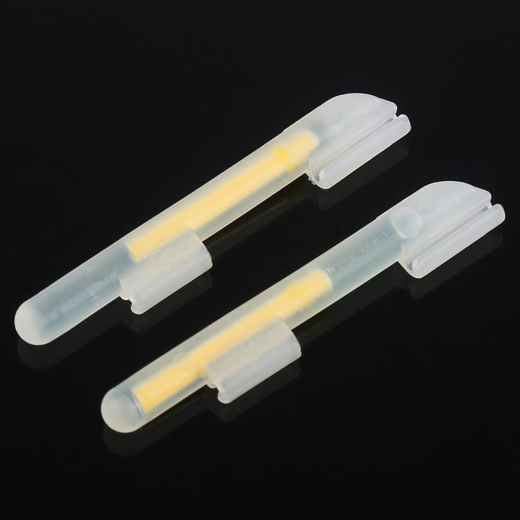 5 Packs OCEAN SUN Clip-On Luminous Float Night Fishing Light Stick, S, Fits Rod Tip 1.5-1.9mm