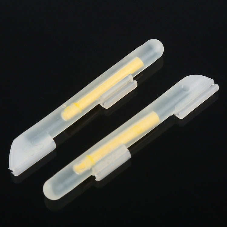 5 Packs OCEAN SUN Clip-On Luminous Float Night Fishing Light Stick, SS, Fits Rod Tip 0.6-1.4mm