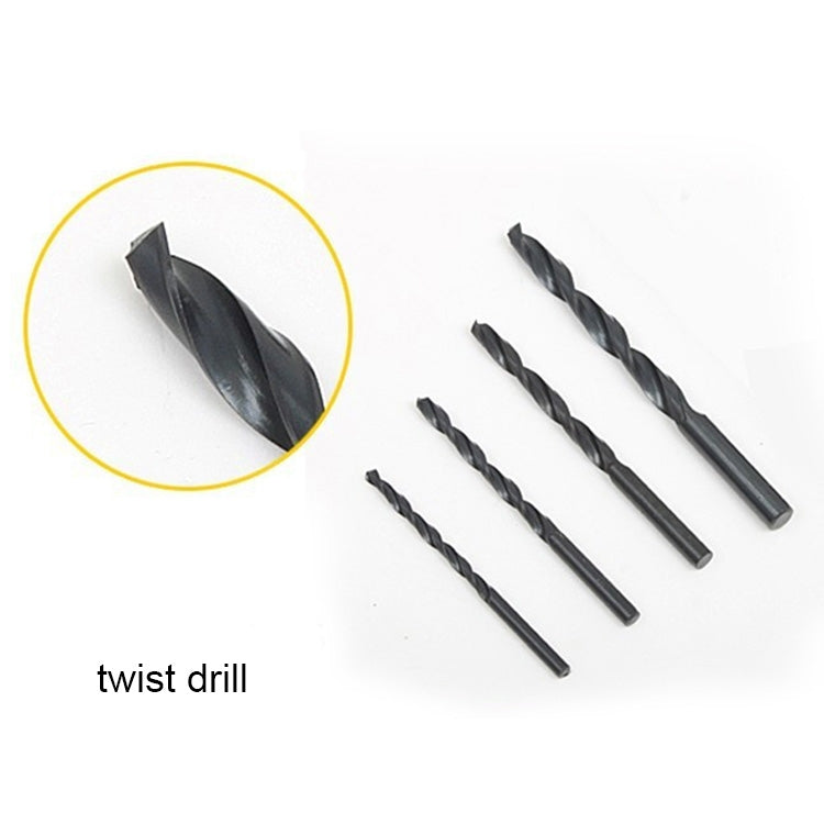 31 in1 Drill and Screwdriver Bit Set Industrial Spade Paddle Flat Wood Woodworking Boring Drill Bits with Portable Bag