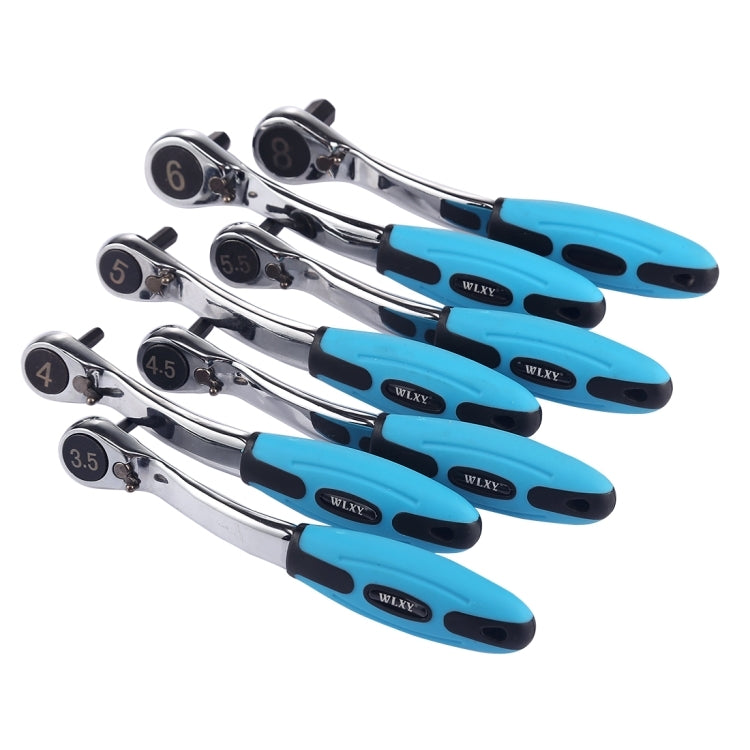 4mm Inner Hexagon 72 Teeth Handle Ratchet Wrench