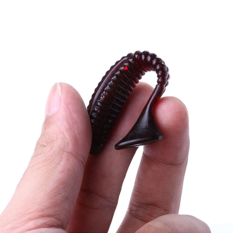 HENGJIA SO0215P 5 PCS 7.5cm/5.5g  Screw Tail Soft Fishing Lure Artificial Baits