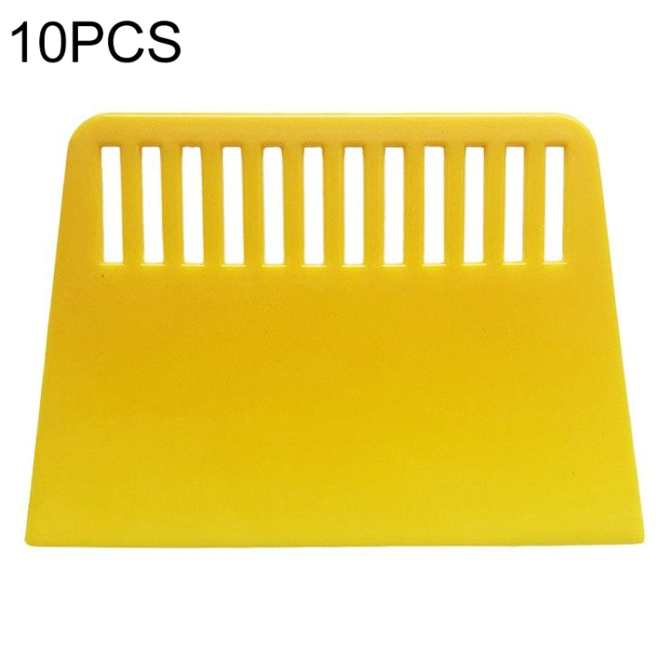 10 PCS Plastic Scraper for Wallpapering, Automotive Glass Foil, Pancakes ，Decorating Tool
