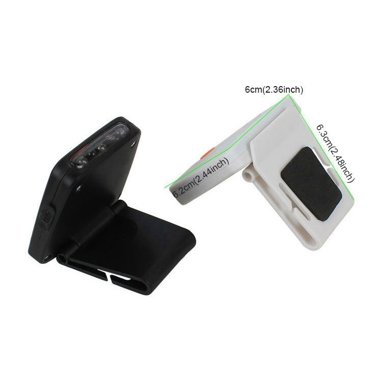 Portable Infrared Sensor LED Rechargeable Clip Hat Cap Lamp Fishing Headlamp for Fishing Camping Hiking