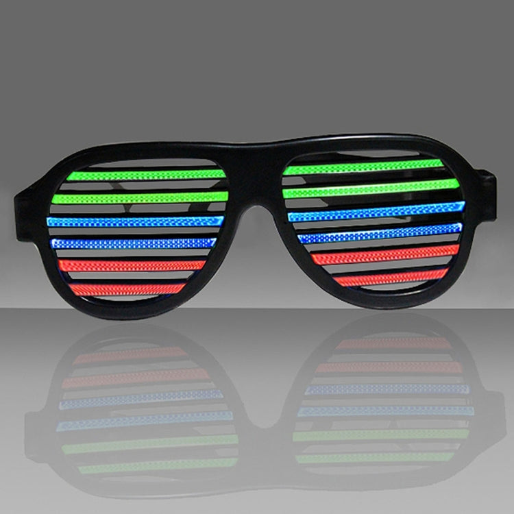 LED-CM03 LED Musical Shades Sound & Music Active LED Party Glasses with USB Charger