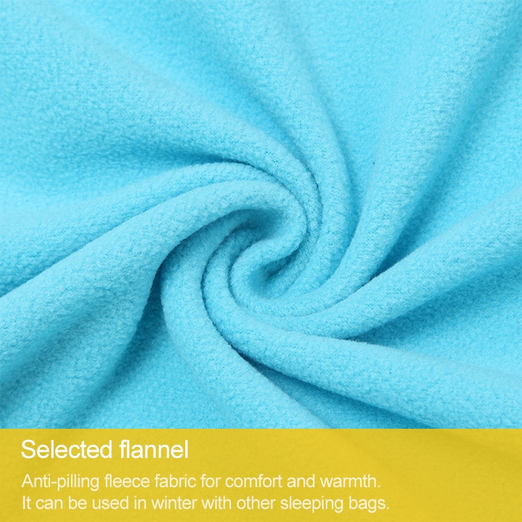 Aotu AT6109 Outdoor Camping Fleece Sleeping Bag for Adult, Random Color Delivery, Size: 180x75cm