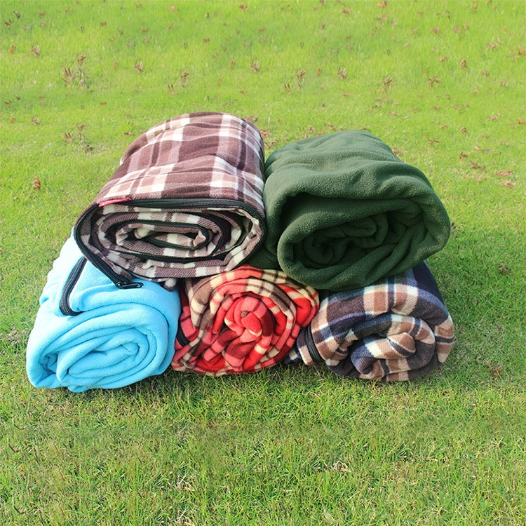 Aotu AT6109 Outdoor Camping Fleece Sleeping Bag for Adult, Random Color Delivery, Size: 180x75cm