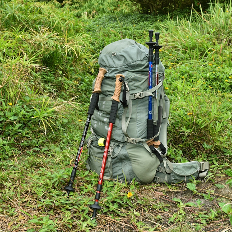 Aotu AT7551 135cm Aluminum Alloy Outdoor Camping Corky Trekking Poles