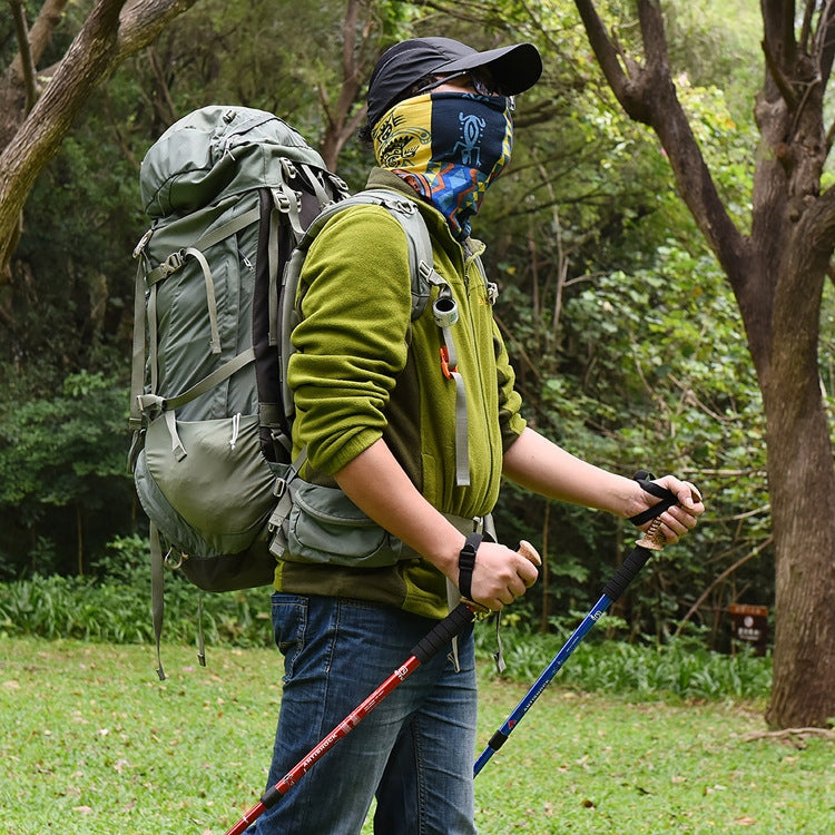 Aotu AT7551 135cm Aluminum Alloy Outdoor Camping Corky Trekking Poles