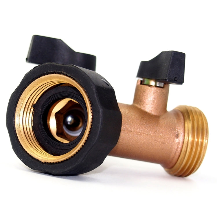 2 In 1 Household Water Tap Valve Shunt Connector