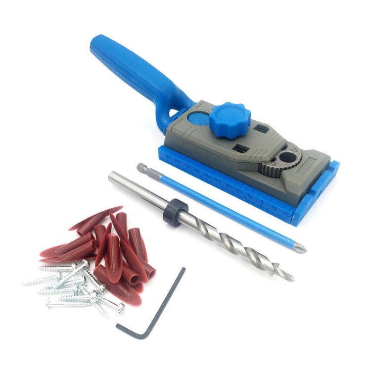 Plastic Angular Oblique Woodworking Hole Locator Set with Scale Marking