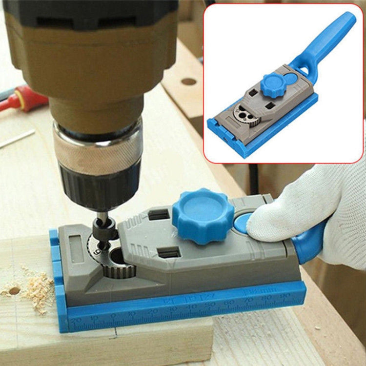 Plastic Angular Oblique Woodworking Hole Locator Set with Scale Marking