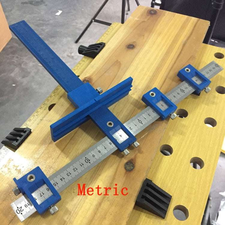 Multi-function Adjustable Furniture Cabinet Door Handle Woodworking Hole Locator