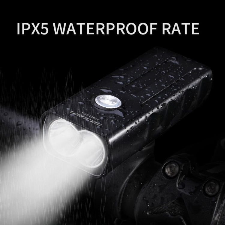 BX2 USB Charging Bicycle Light Front Handlebar Led Light (3 Hours, T6+A02 Lamp)