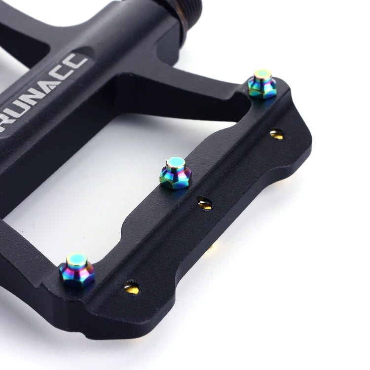 8 PCS/Set Titanium Alloy Bicycle Pedal Anti-slip Screw M4