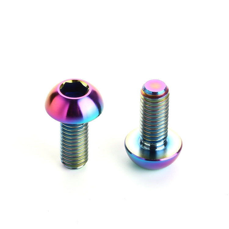 2 PCS Bicycle Accessories Titanium Bottle Cage Screw M5 12mm