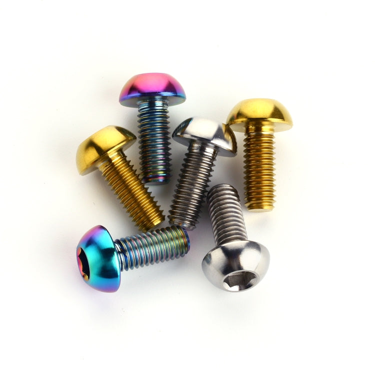 2 PCS Bicycle Accessories Titanium Bottle Cage Screw M5 12mm