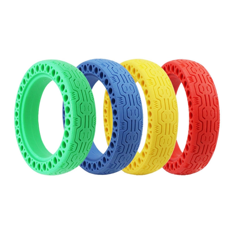8.5 inch Electric Scooter Wear-resistant Shock-absorbing Decorative Pattern Tire Honeycomb Solid Tire, Suitable for Xiaomi Mijia M365