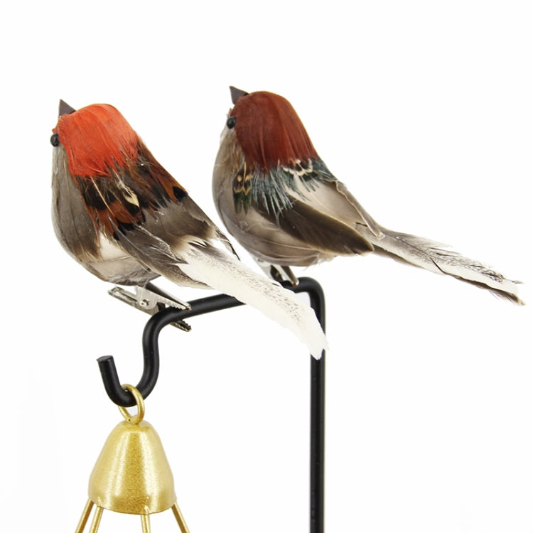 Simulation Sparrow Simulation Feather Foam Bird Horticultural Decoration Random Color Delivery