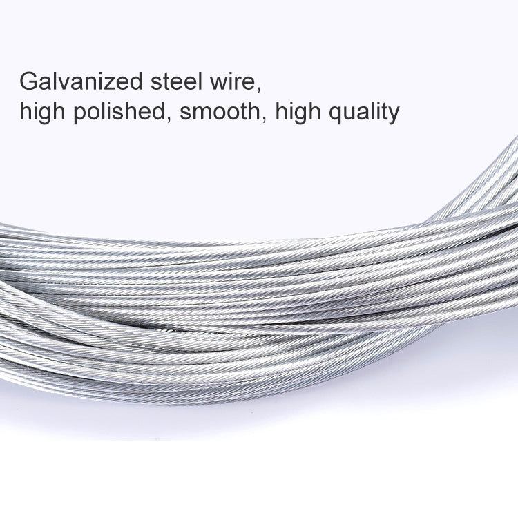 7 in 1 Mushroom Head PVC Brake Cable Tube Set for Road Bike