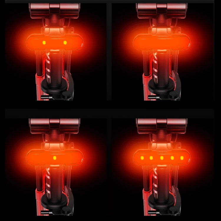 Bicycle USB Rechargeable Taillight LED Tail Lamp