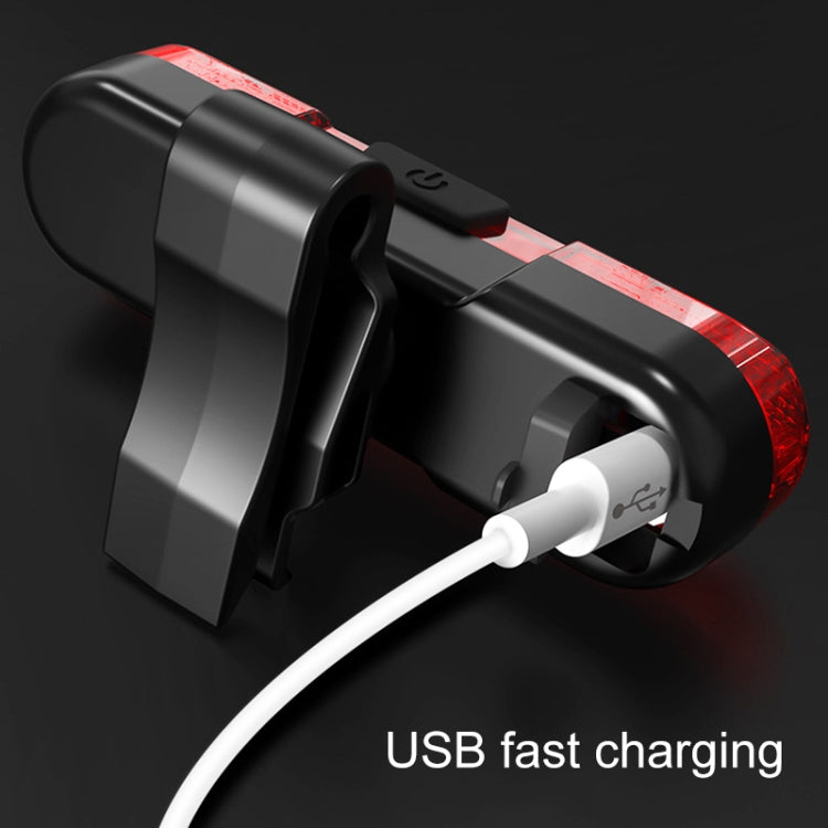 Bicycle USB Rechargeable Taillight LED Tail Lamp