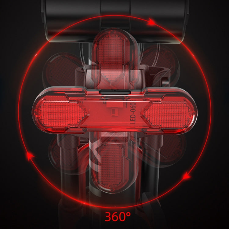 Bicycle USB Rechargeable Taillight LED Tail Lamp