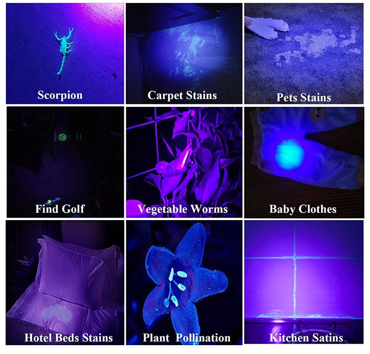 1902B Flashlight Rechargeable Lantern 4 Lighting Mode