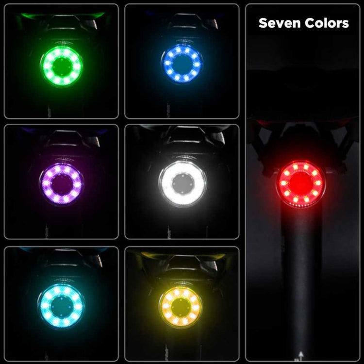 Antusi Q1 7 Colors Cycling Light Bicycle Taillight Bike Accessories