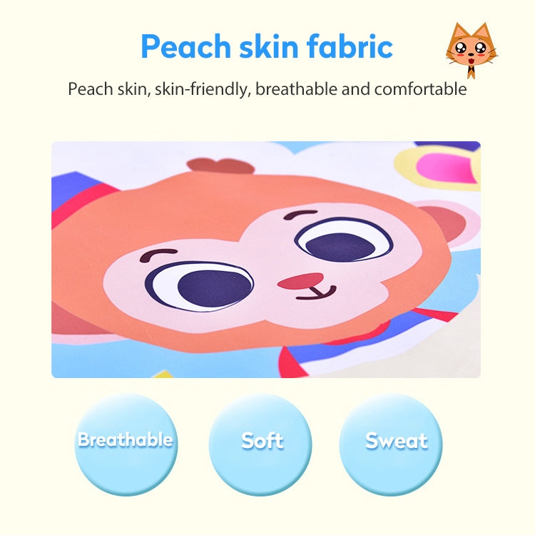 Children Cartoon Floor Mat Indoor Toy Tent Cotton Pad Crawling Mat, Diameter: 140cm,  Random Styles Delivery