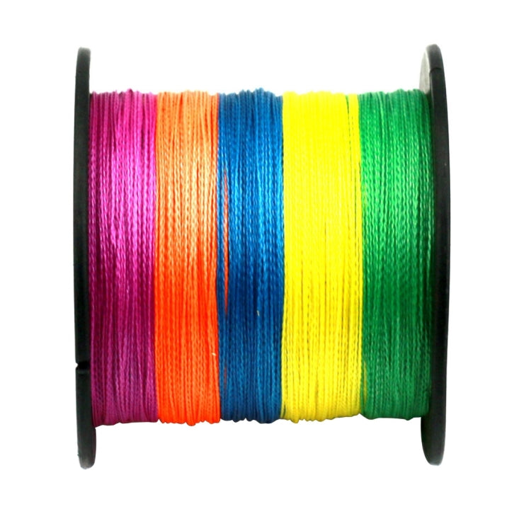 HENGJIA Colorful 8.0# 0.50mm 80LB 40.8kg Tension 300m Extra Strong 4 Shares Braid PE Fishing Line Kite Line