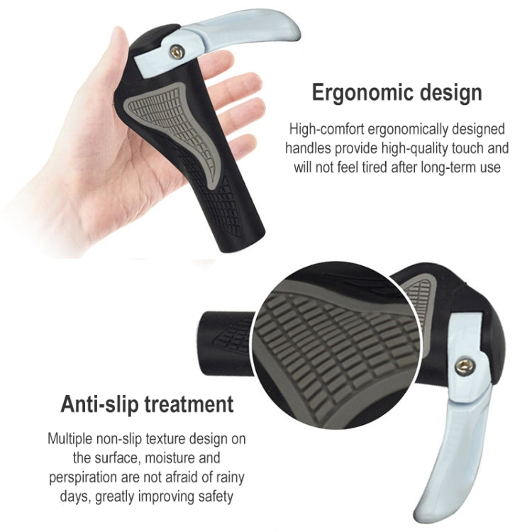 1 Pair BIKERSAY HG003 Rubber Goat Style Bicycle Handlebar Cover