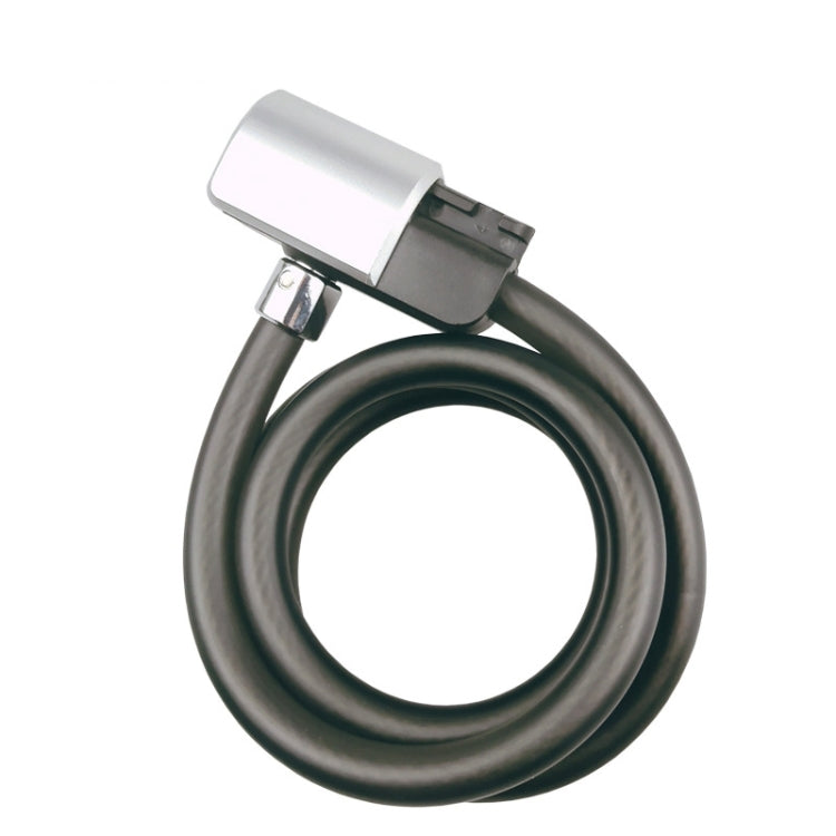 BIKERSAY BK011 Bicycle Key Lock Portable Anti-theft Lock Steel Cable Lock with Lock Frame