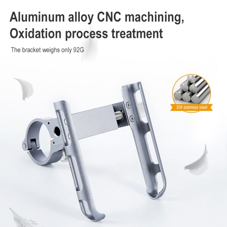 BIKERSAY MP007 Universal Aluminum Alloy Motorcycle Bicycle Phone Holder