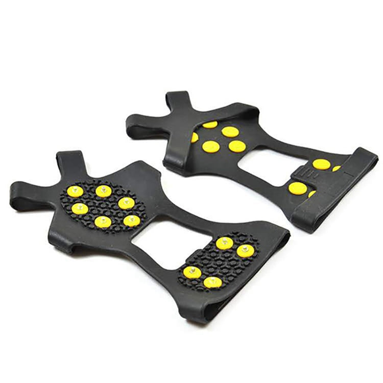 10 Teeth Ice Claw Outdoor Non-slip Shoes Covers for Ice Snow Ground, Size : XL