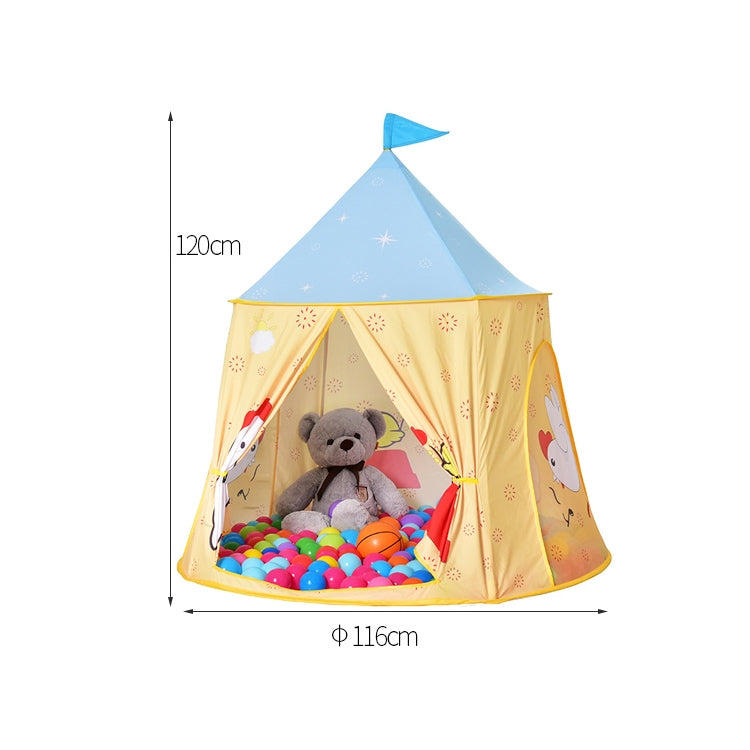 Chick Pattern Children Indoor Outdoor Tent Play House Ocean Balls Game Castle