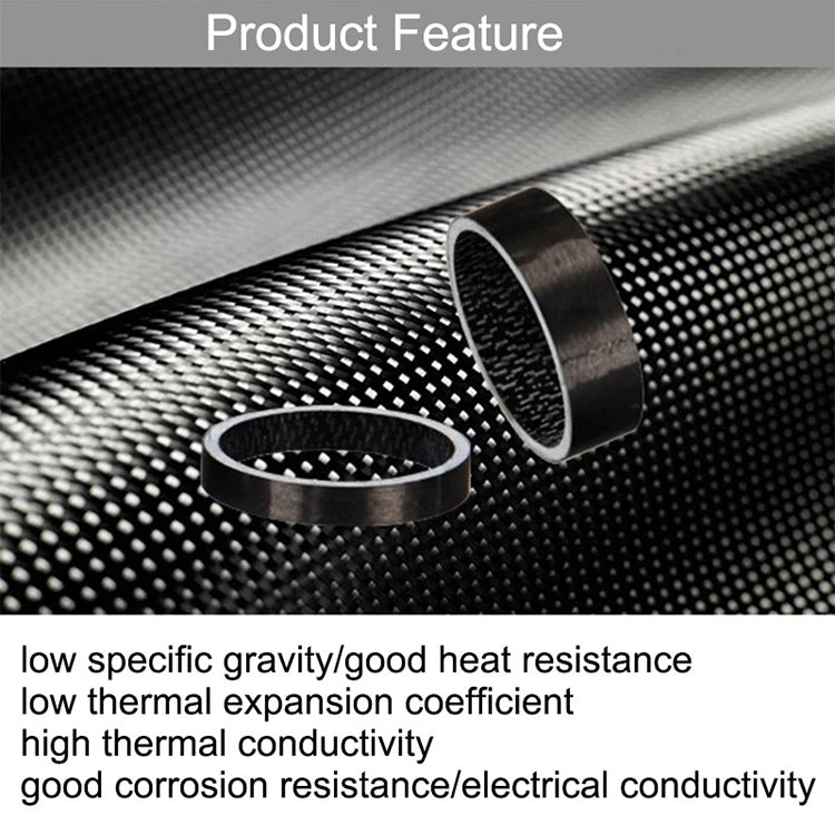 5 PCS GUB TC-004 Carbon Bicycle Spacer Set