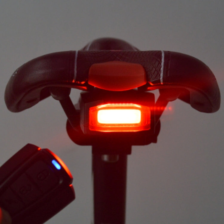 ANTUSI A6 USB Charging COB Light Source Smart Cycling Bike Warning Alarm Tail Light with Remote Control