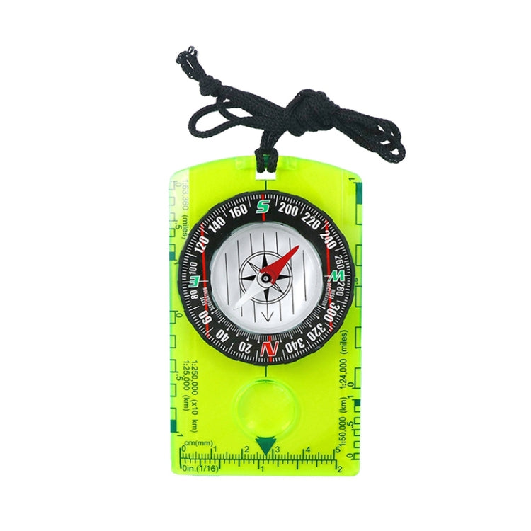 2pcs DC361 Outdoor Multifunctional Compass Map Scale