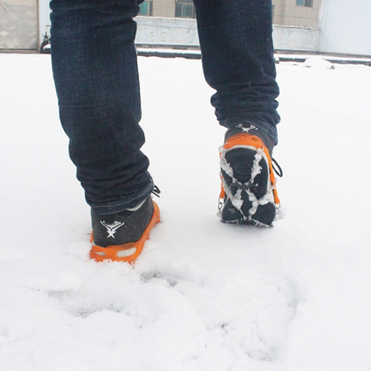 AOTU AT8601 8 Spikes Outdoor Climbing Crampon Snow Non-slip Shoe Cover