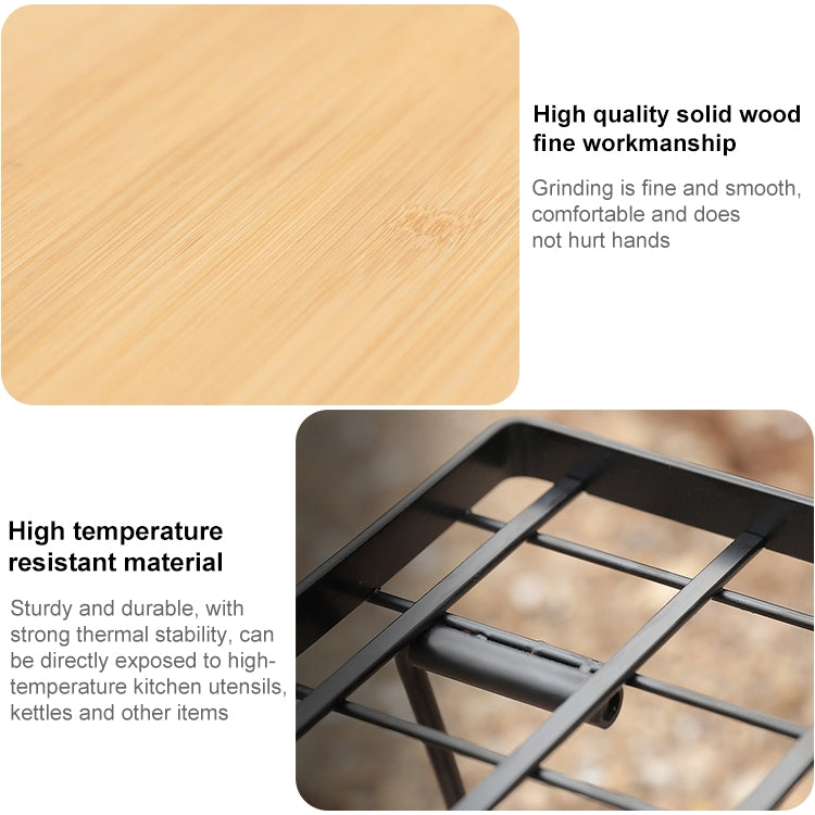 AOTU YT1001 Outdoor Multifunctional Desktop Bamboo Board