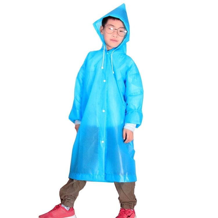 Outdoor Mountaineering Eva Thickened Children Fashion Raincoat Average Size