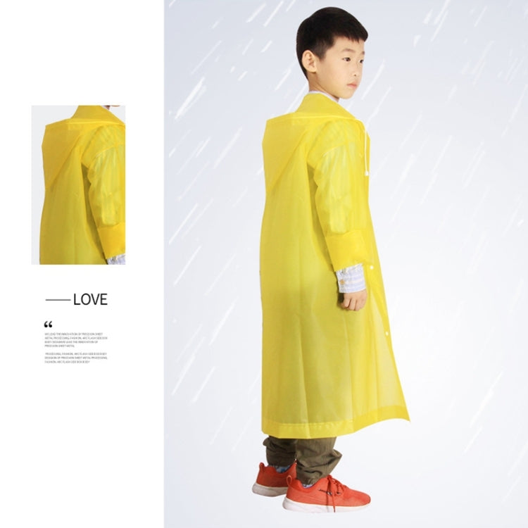 Outdoor Mountaineering Eva Thickened Children Fashion Raincoat Average Size